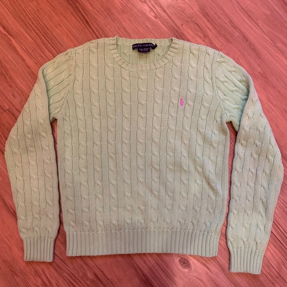 Ralph Lauren cable knit sweater